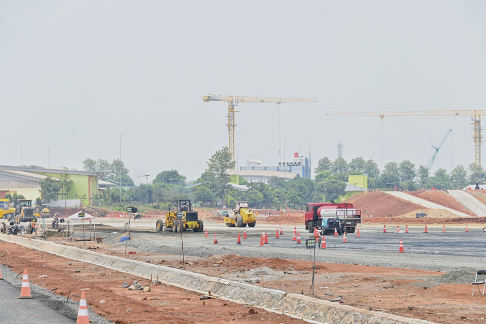 Proses Konstruksi Proving Ground Bekasi Masuki Tahap Akhir